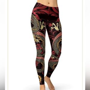Satori Stylez NWOT Dragon leggings size small